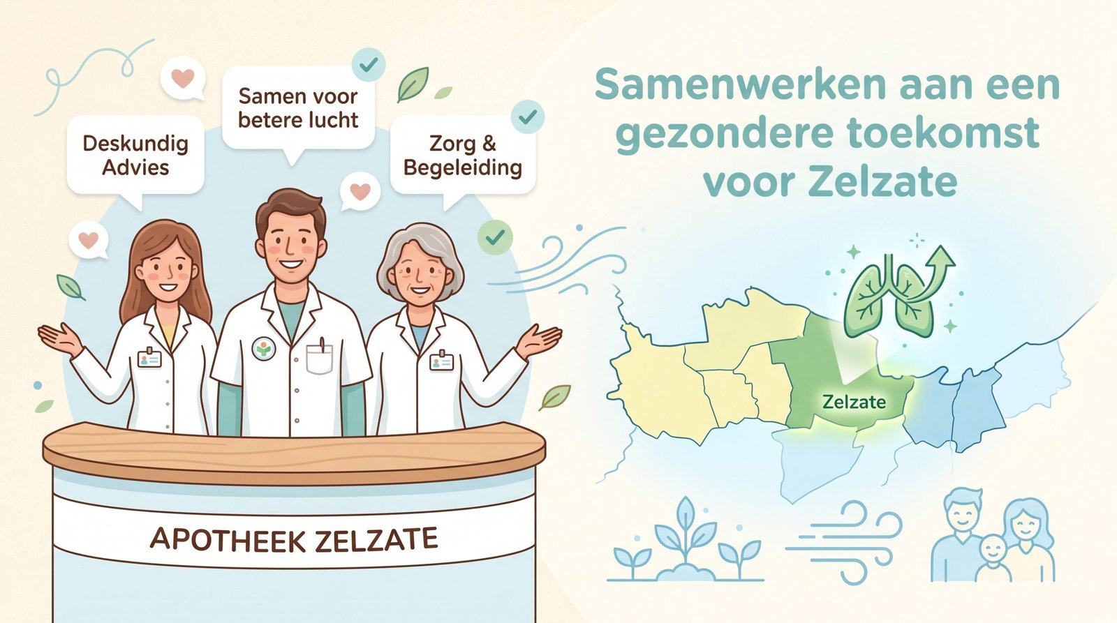 Wat apothekers uit Zelzate zeggen