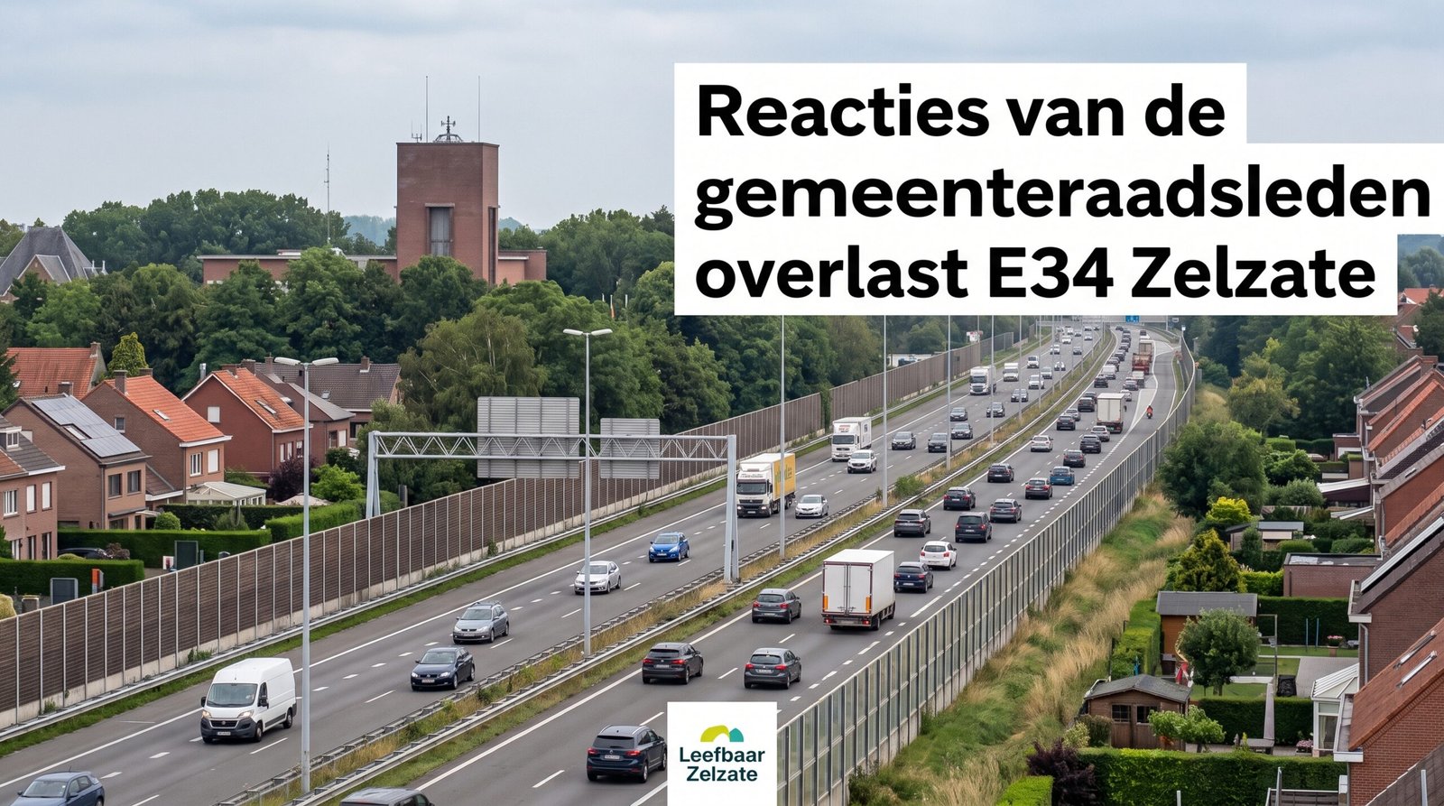 Reacties van gemeenteraadsleden op overlast E34